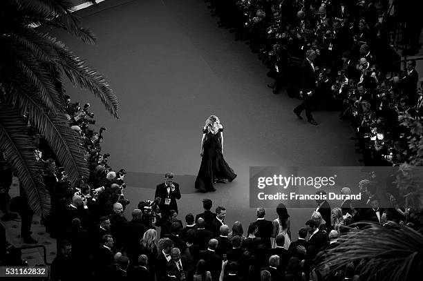 Julia Roberts attends the screening of "Money Monster" at the annual 69th Cannes Film Festival at Palais des Festivals on May 12, 2016 in Cannes,...