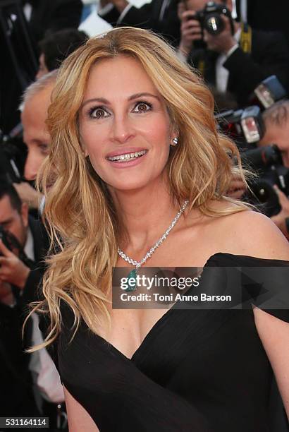 Julia Roberts attends the "Money Monster" Premiere during the 69th annual Cannes Film Festival on May 12, 2016 in Cannes, France.