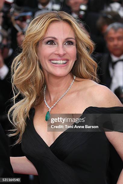 Julia Roberts attends the "Money Monster" Premiere during the 69th annual Cannes Film Festival on May 12, 2016 in Cannes, France.