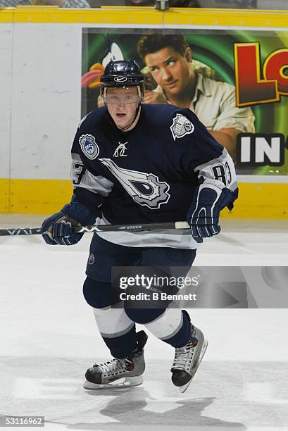 Detroit Redwings at Edmonton Oilers, November 1, 2003 And Player Ales Hemsky.