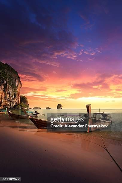paradise islas de tailandia - krabi fotografías e imágenes de stock