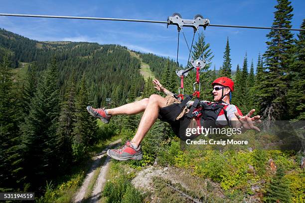 Zip Wire Ride Rides A Zip Wire Photos and Premium High Res Pictures - Getty Images