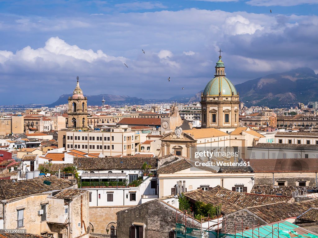 Italy, Sicily, Palermo, Old town, Church of the Gesu right