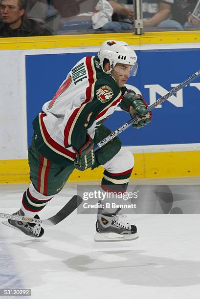 Minnesota Wild at Edmonton Oilers, December 18, 2003 And Player Alexandre Daigle.