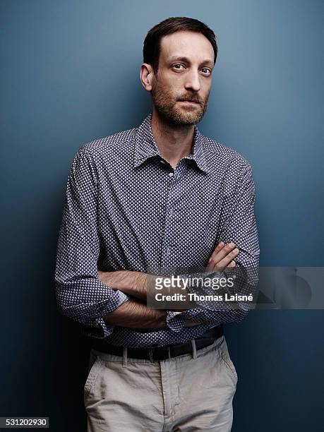 Film director Sebastien Laudenbach is photographed on May 12, 2016 in Cannes, France.