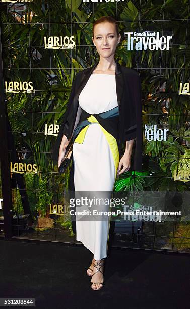 Maria Esteve attends the 'Conde Nast Traveler' awards 2016 on May 12, 2016 in Madrid, Spain.