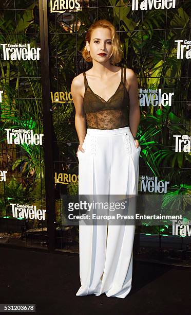 Ana Fernandez attends the 'Conde Nast Traveler' awards 2016 on May 12, 2016 in Madrid, Spain.