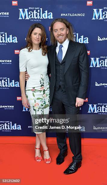 Writer and comedian Tim Minchin attends the opening night of Matilda the Musical along with Bryan Adams and other friends on March 17, 2016