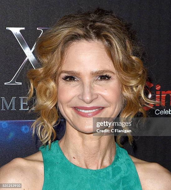 Actress Kyra Sedgwick attends the STX Entertainment's The State of the Industry: Past, Present and Future at The Colosseum at Caesars Palace during...