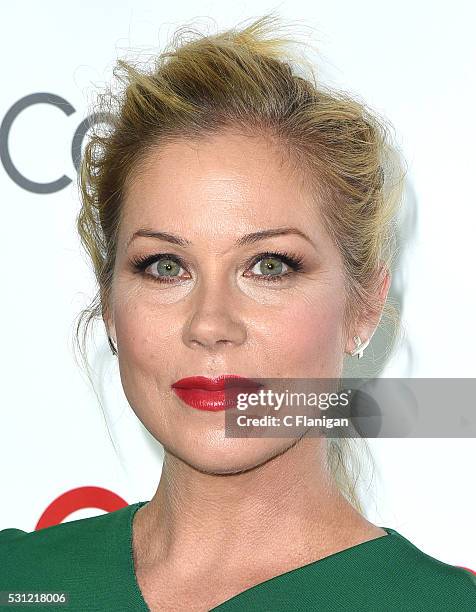 Actress Christina Applegate, one of the recipients of the Female Stars of the Year Award, attend the CinemaCon Big Screen Achievement Awards brought...