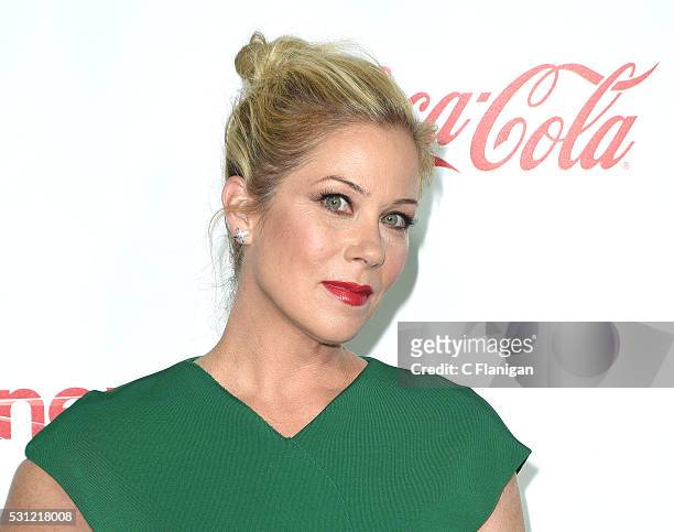 Actress Christina Applegate, one of the recipients of the Female Stars of the Year Award, attend the CinemaCon Big Screen Achievement Awards brought...