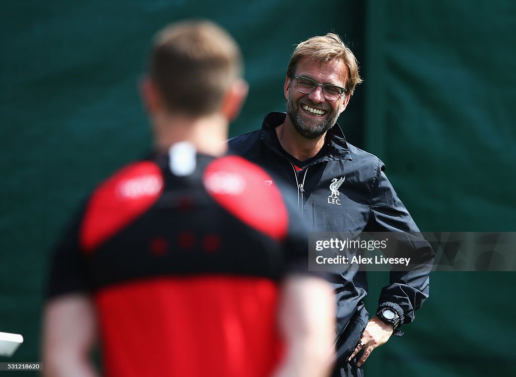 Liverpool UEFA Europa League Cup Final Media Day