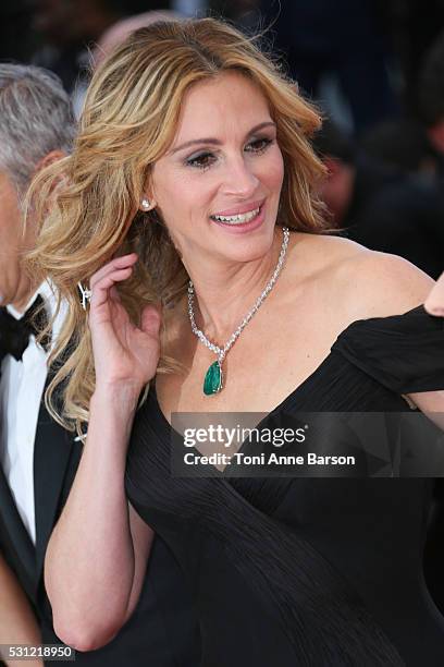 Julia Roberts attends the "Money Monster" Premiere during the 69th annual Cannes Film Festival on May 12, 2016 in Cannes, France.