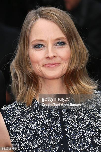 Jodie Foster attends the "Money Monster" Premiere during the 69th annual Cannes Film Festival on May 12, 2016 in Cannes, France.