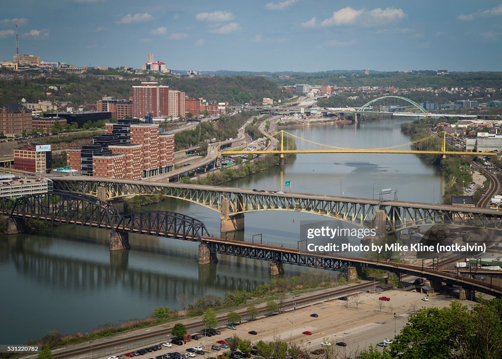 Pittsburgh Bridges - Monongahela River