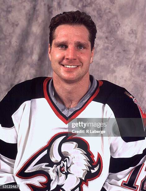 Randy Burridge of the Buffalo Sabres.