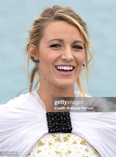 Blake Lively attends the 'The Shallows' photocall at the annual 69th Cannes Film Festival at Palais des Festivals on May 13, 2016 in Cannes, France.