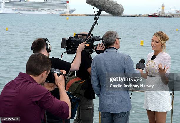 Blake Lively attends the 'The Shallows' photocall at the annual 69th Cannes Film Festival at Palais des Festivals on May 13, 2016 in Cannes, France.