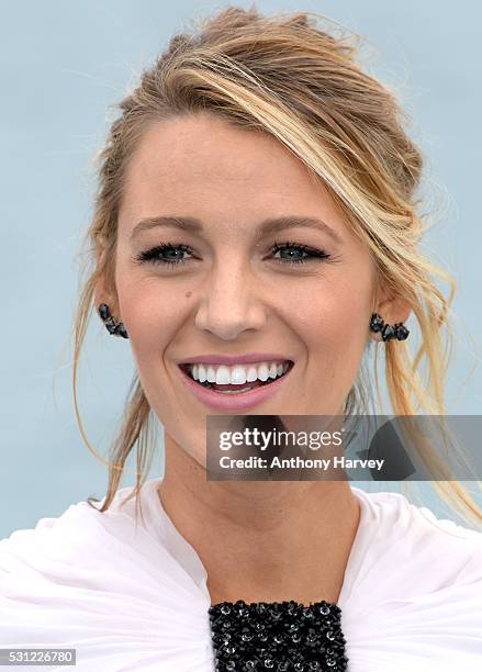 Blake Lively attends the 'The Shallows' photocall at the annual 69th Cannes Film Festival at Palais des Festivals on May 13, 2016 in Cannes, France.