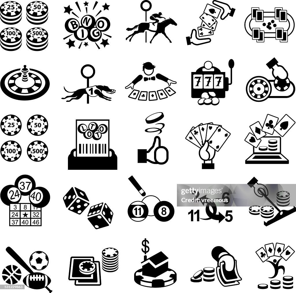 Gambling Icon Set