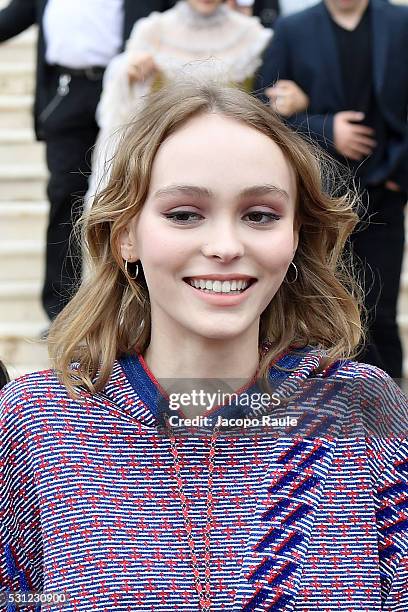 Lily-Rose Depp arrives at 'The Dancer' Photo call during the annual 69th Cannes Film Festival at on May 13, 2016 in Cannes, France.