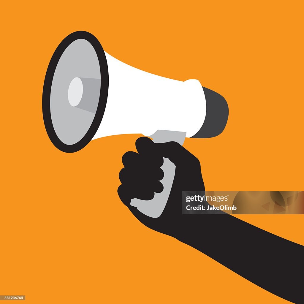 Ícone de megafone
