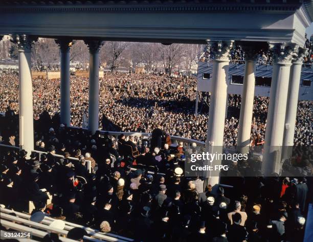 Jfk Inauguaration 577 John F Kennedy Inauguration Photos & High Res Pictures - Getty Images