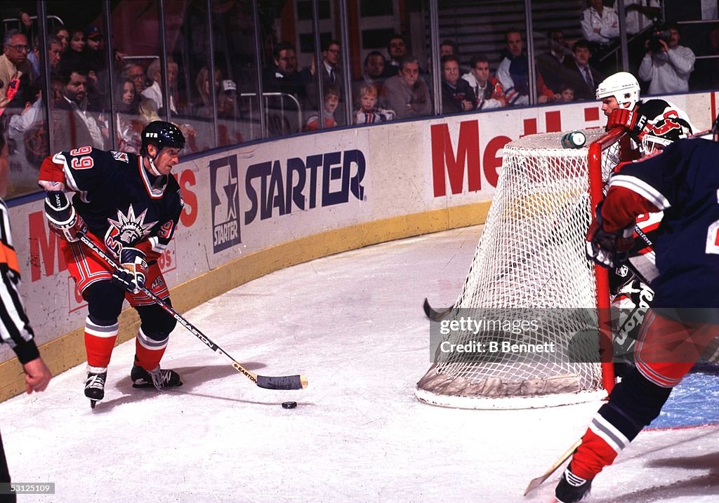 Gretzky in his office