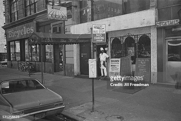 The San Francisco Plum restaurant at 544 Avenue Of The Americas , New York City, circa 1976.
