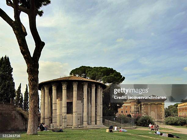 Circular Castle Rome 245 Round Roman Temple Stock Photos, High-Res Pictures, and Images ...