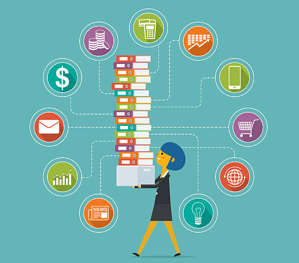 Data Keeping 408 Business Record Keeping High Res Vector Graphics - Getty Images