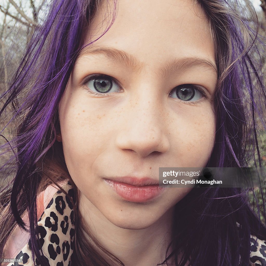 Purple Hair