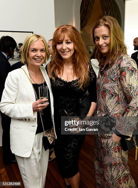 Mariella Frostrup, Charlotte Tilbury and guest attend as Charles Finch hosts the 8th Annual Filmmakers Dinner with Jaeger-LeCoultre at Hotel du...