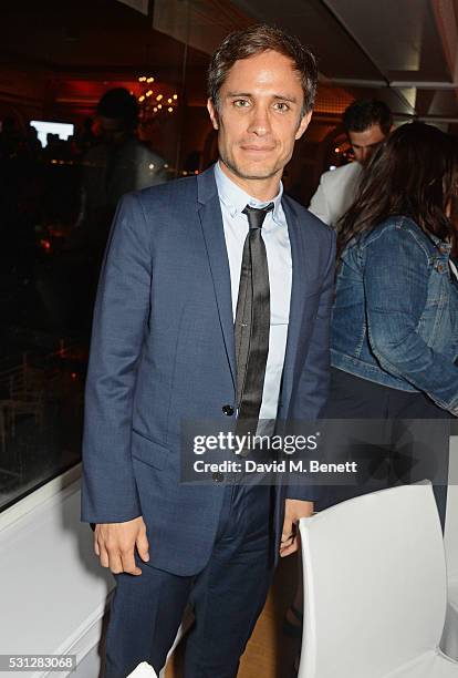 Gael Garcia Bernal attends The 8th Annual Filmmakers Dinner hosted by Charles Finch and Jaeger-LeCoultre at Hotel du Cap-Eden Roc on May 13, 2016 in...