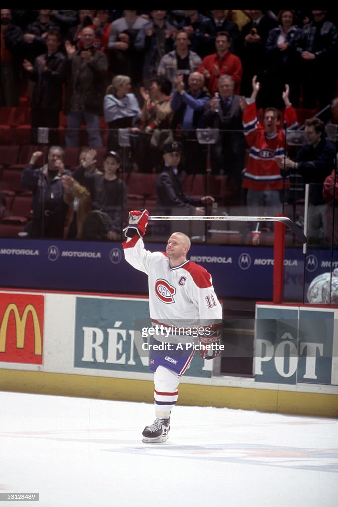 Saku Koivu returns to the ice...