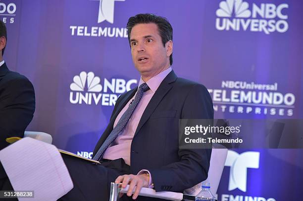 Telemundo & NBC Universo Upfront Press Breakfast -- Pictured: Mike Rosen --