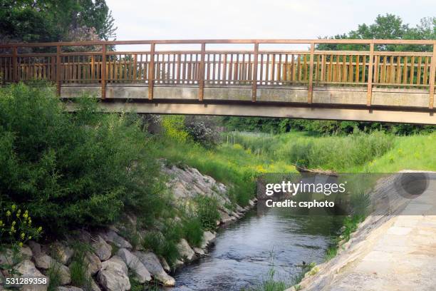 Simple Stream Bridge 224 Small Bridge Over Stream Stock Photos, High-Res Pictures, and ...