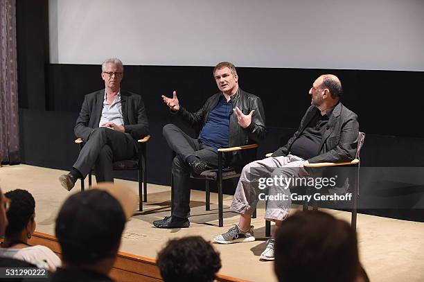 Chief Curator at Museum of the Moving Image, David Schwartz, writer/director Shane Black and producer Joel Silver attend a Q&A with audience members...