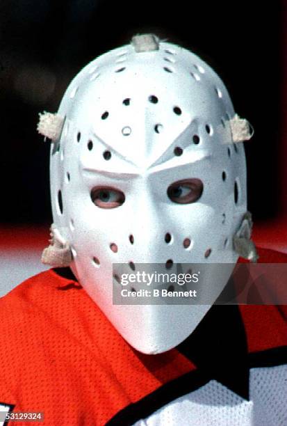 Pelle Lindbergh of the Philadelphia Flyers.