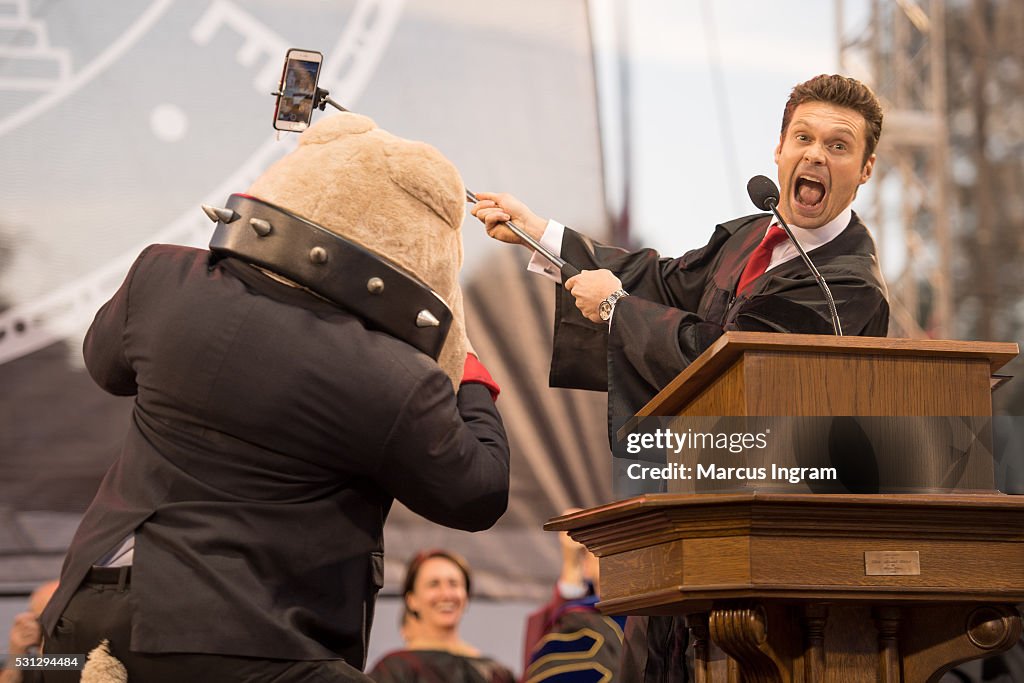 Ryan Seacrest Delivers University of Georgia Commencement Keynote Address