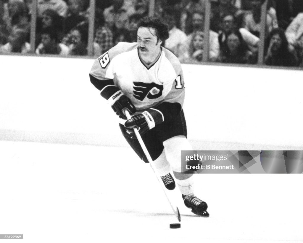 Player Rick Macleish of the Philadelphia Flyers...