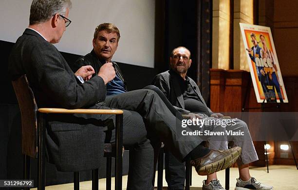 Chief Curator at Museum of the Moving Image, David Schwartz, writer/director Shane Black and producer Joel Silver attend a Q&A with audience members...