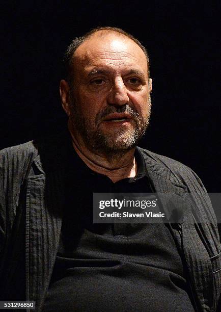Producer Joel Silver attends a Q&A with audience members following "The Nice Guys" New York screening at HBO Screening Room on May 13, 2016 in New...