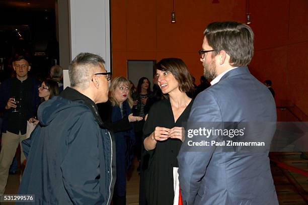 General atmosphere at the after party for Film Independent Presents Live Read Of "Hannah And Her Sisters" at Times Center on May 13, 2016 in New York...