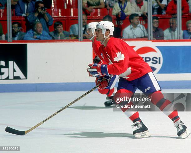 Mark Messier 1987 Canada Cup.