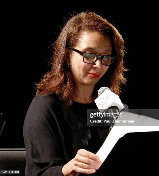 Maya Rudolph performs the reading of "Hannah And Her Sisters" at the Film Independent Presents Live Read Of "Hannah And Her Sisters" at Times Center...