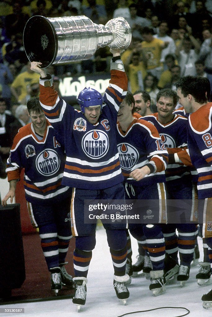 1990 Stanley Cup Finals - Game 5: Edmonton Oilers v Boston Bruins