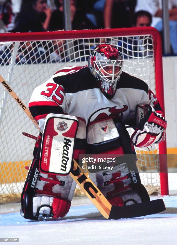 Devils new goaltender, Jeff Reese...