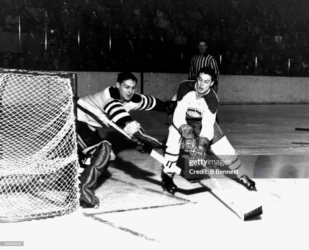 Player Terry Sawchuk...
