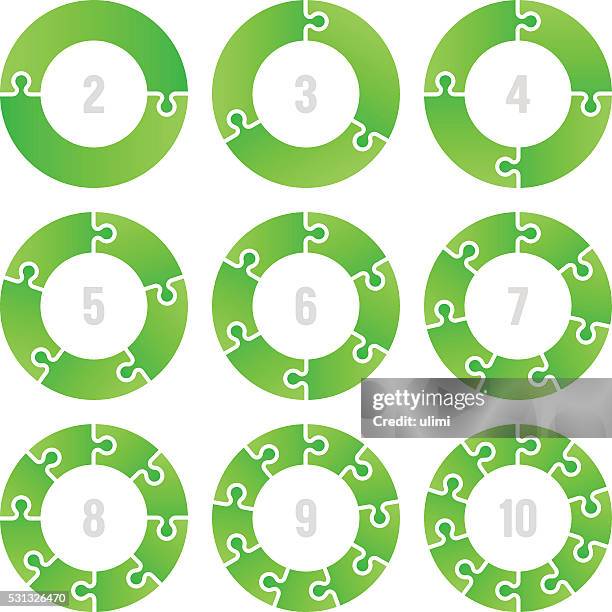 bildbanksillustrationer, clip art samt tecknat material och ikoner med circle infographic - tankenöt
